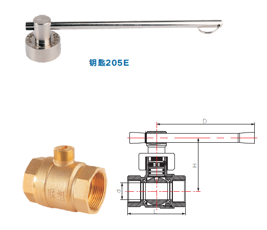 Magnetic Lock Ball Valve