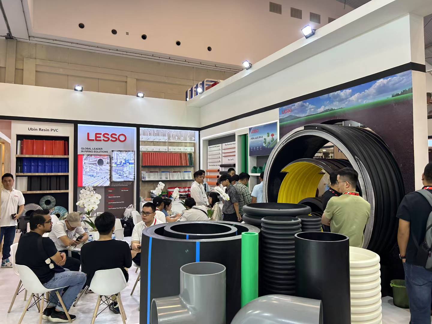 LESSO Menampilkan Inovasi Perpipaan dan Material Bangunan di IndoBuildTech Expo 2025