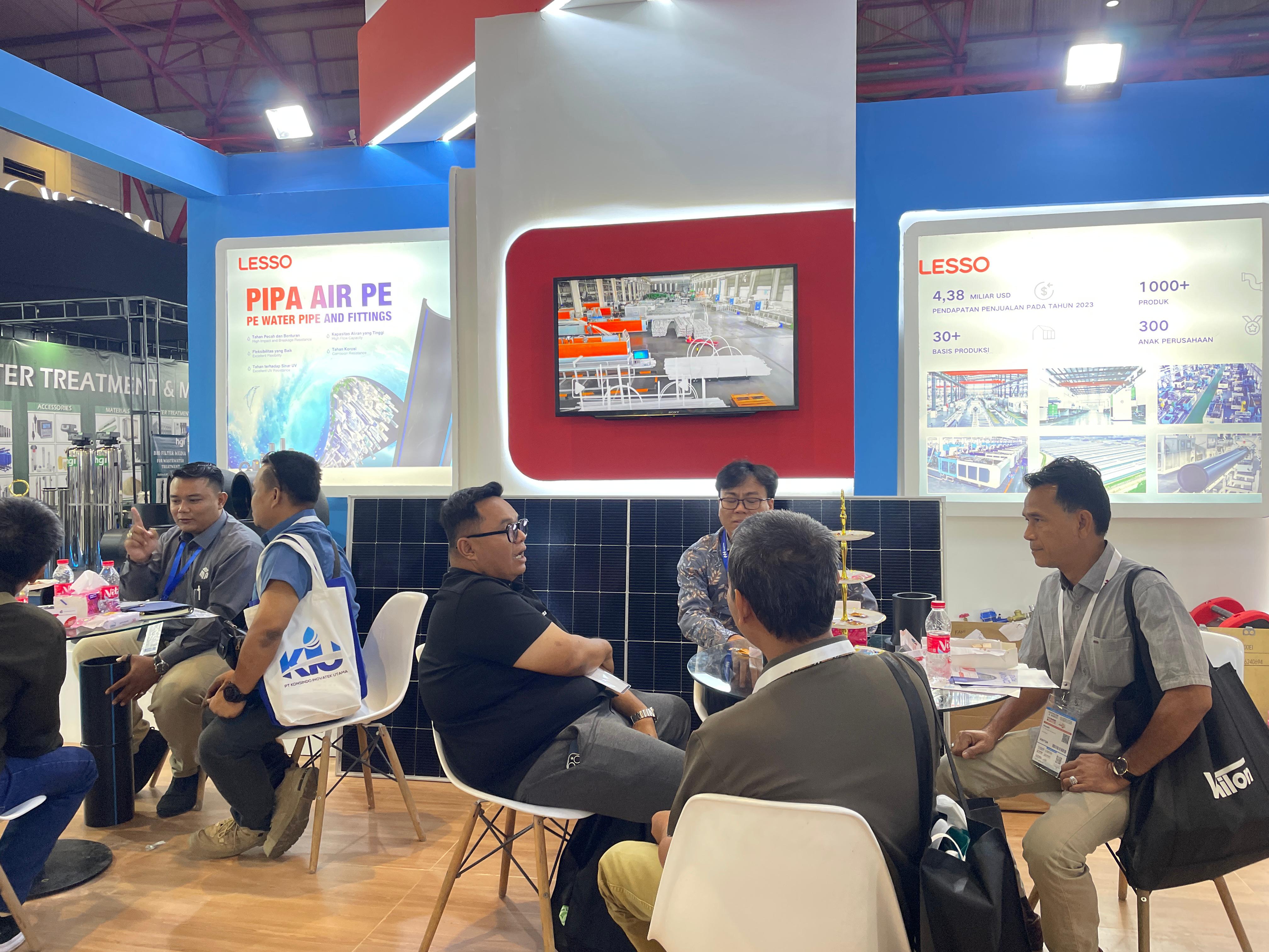 LESSO Highlights Piping Innovations for Clean Water and Wastewater at IndoWater 2025