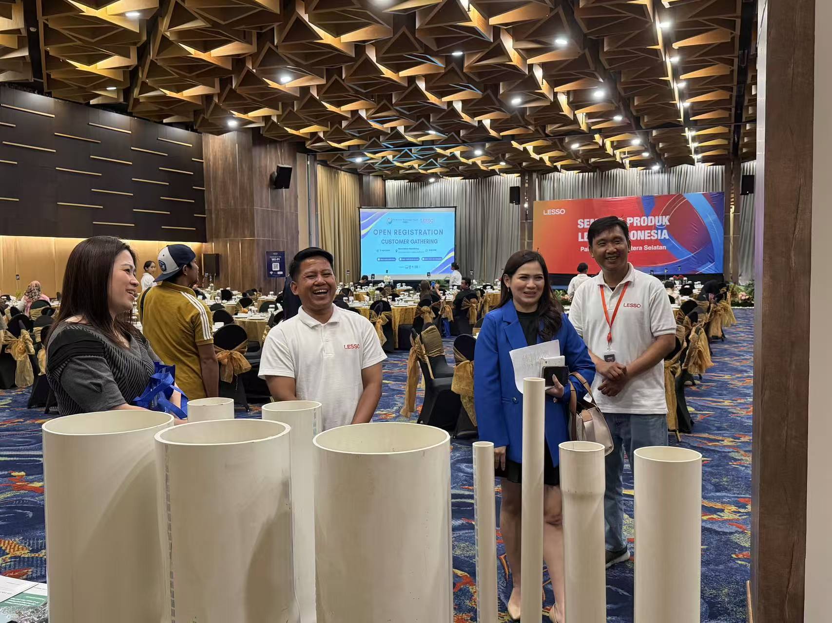 LESSO Sukses Gelar Seminar di Palembang, Dorong Kolaborasi dan Inovasi Perpipaan